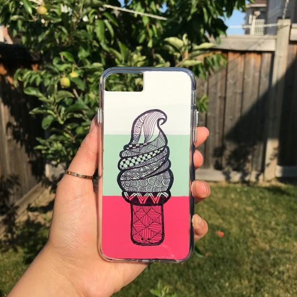 Handmade Zentangle Phone Case - Picture 4 of 4